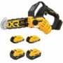 Dewalt DCCS680P1X 20V MAX 8in Pruning Saw & Battery Bundle
