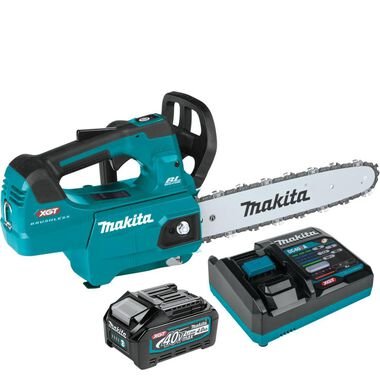 Makita GCU02PM 40V Max XGT 12in Top Handle Chainsaw Kit (Battery)