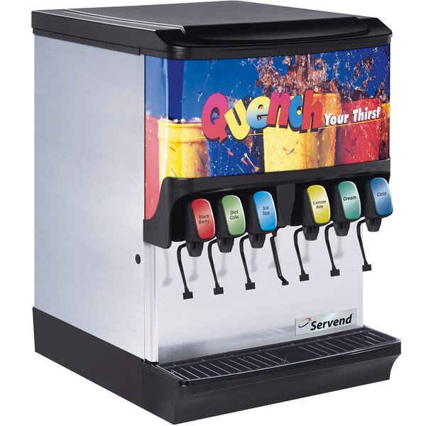 Servend SV-150 - 6-Valve Carbonator Ice Dispenser