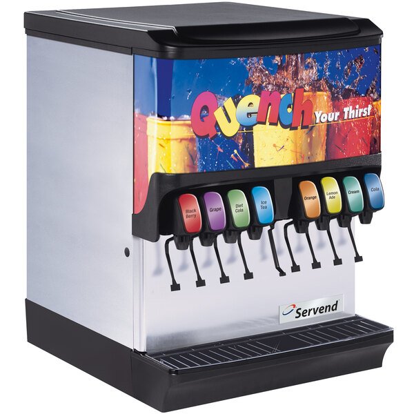 Servend SV-175 - 8-Valve Carbonator Ice Dispenser