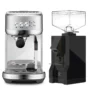 Breville Bambino Plus & Eureka Facile - Grinder Bundle SS