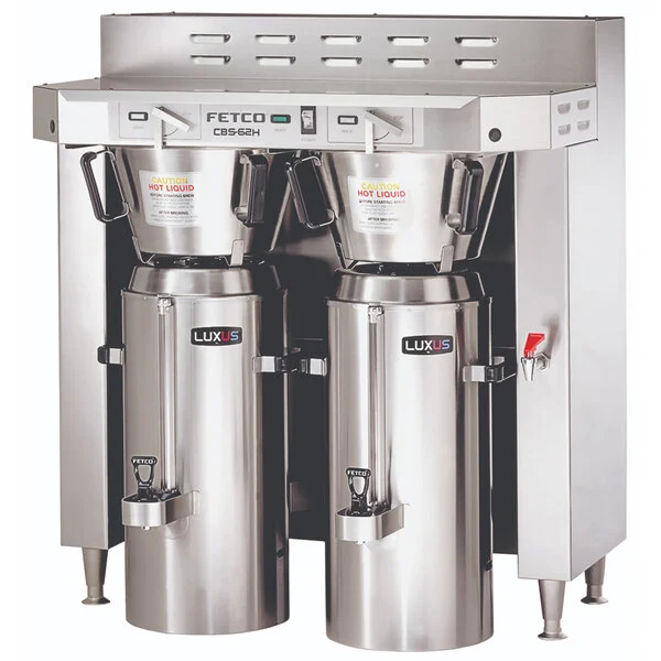 Fetco CBS-62H - Stainless Steel Twin Automatic Coffee Brewer