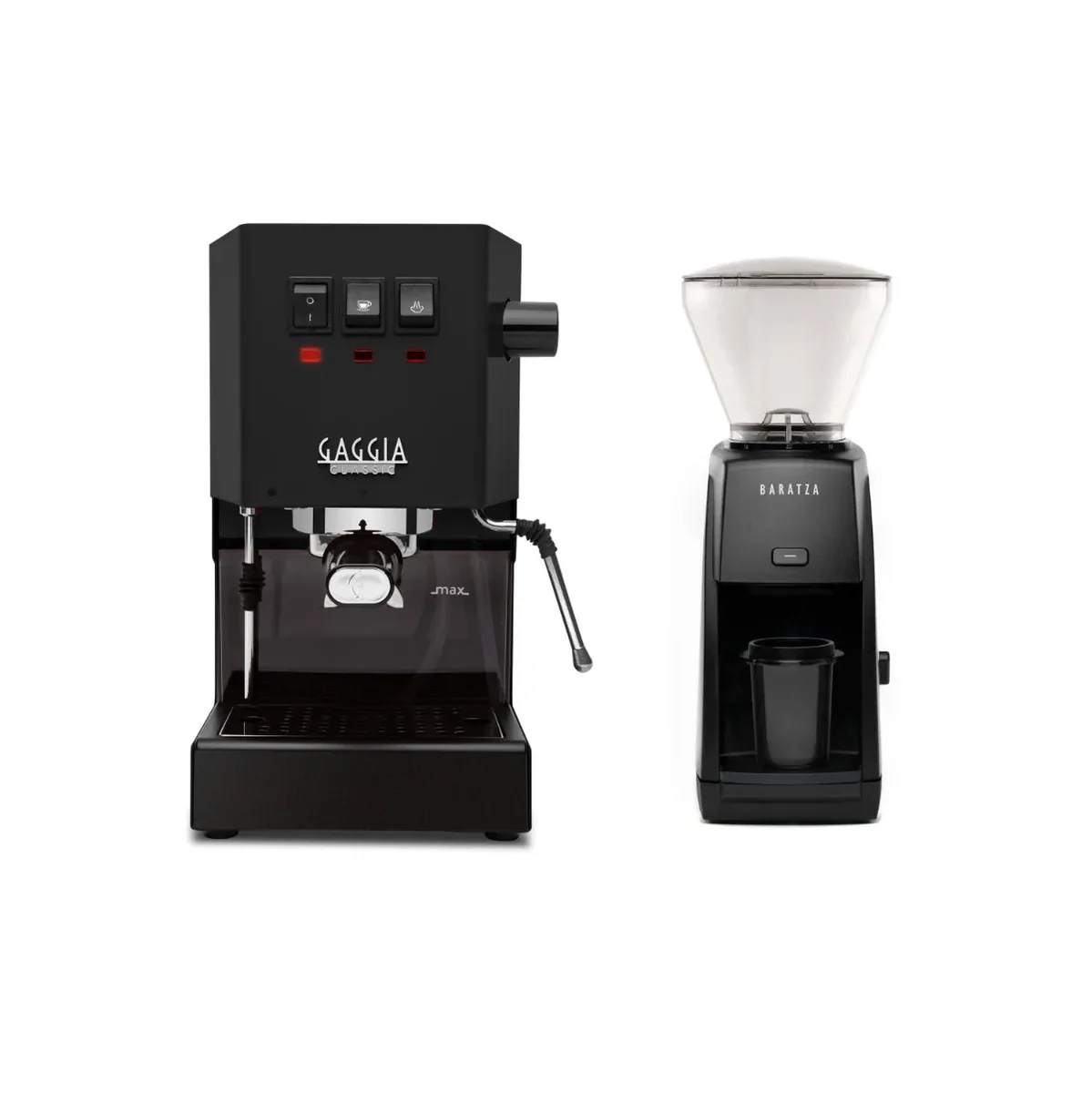 Gaggia Classic E24 Black & Baratza Encore ESP - Grinder Bundle