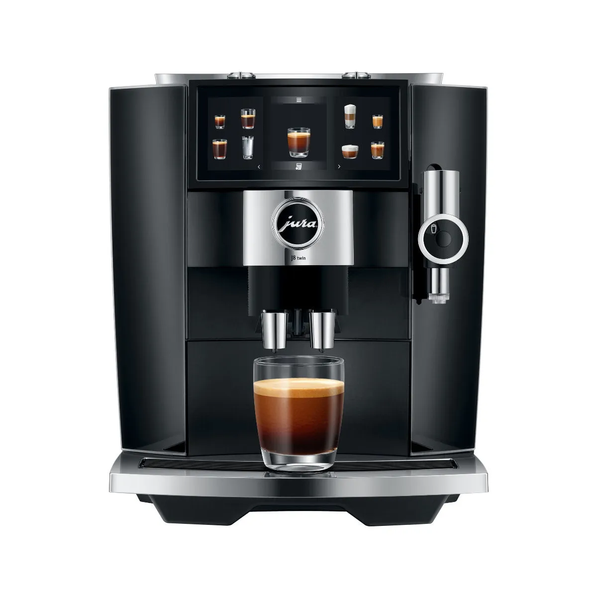 Jura J8 Twin - Diamond Black Super Automatic Espresso