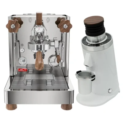 Lelit Bianca 3 & DF64 Gen 2 – Grinder Bundle White