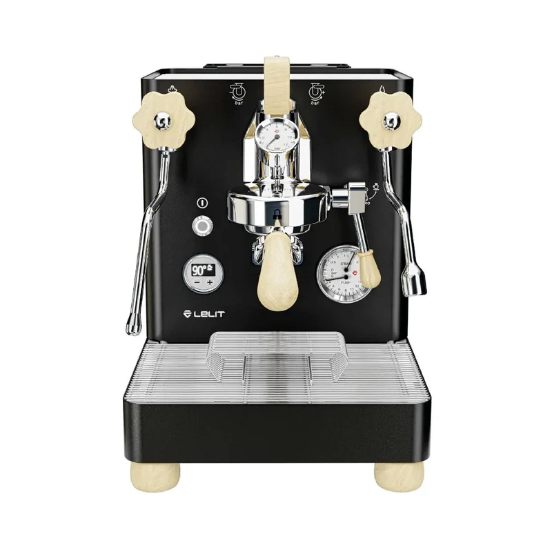 Lelit Bianca 3 - Dual Boiler E61 PID Espresso Machine Black - Image 2