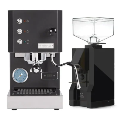 Profitec Go Espresso Machine & Eureka Mignon Facile – Grinder