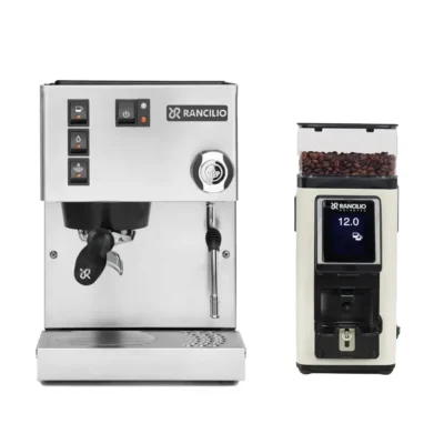 Rancilio Silvia M V6 Stainless & Rancilio Stile – Grinder