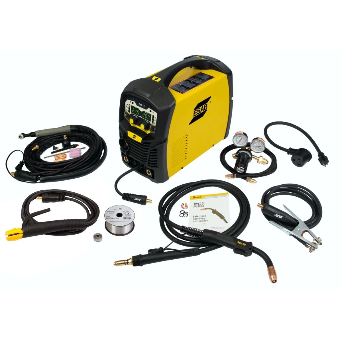 ESAB EMP 210 Multi-Process Welder (MIG/Stick/TIG) 210 Amp ESAB EMP 210 Multi-Process Welder (MIG/Stick/TIG) 210 Amp