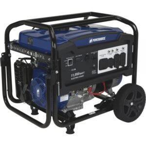 Powerhorse Portable Generator 11,050 Peak/8,400 Rated Watts Electric Start
