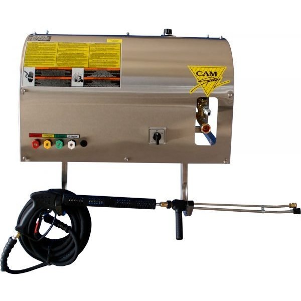 Cam Spray 3000WM/SSM3 - Electric Cold Water Wall-Mount PW - 3000 PSI, 4.0 GPM, 230V 3PH
