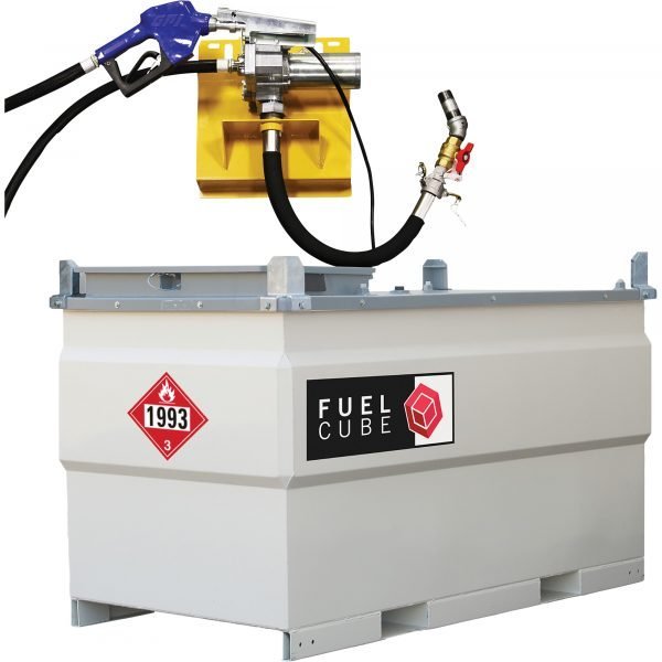 Western Global FuelCube FCP500 Fuel Tank w/ 12V Pump Kit 500 Gallon (Gas/Diesel)
