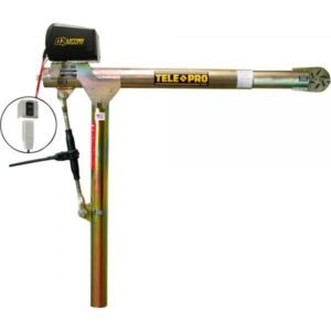 OZ Lifting OZTP500DAV-DCW Tele-Pro Davit Crane 500 lbs Cap w/ DC Winch