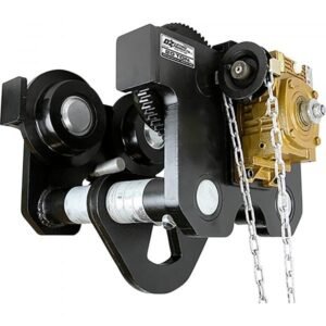 OZ Lifting OZ20GBT 20-Ton Geared Beam Trolley (5.39"-12.99" Flange)