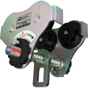 OZ Lifting OZ3PBTA 3-Ton Manual Plain Trolley (3.75"-8" Flange)