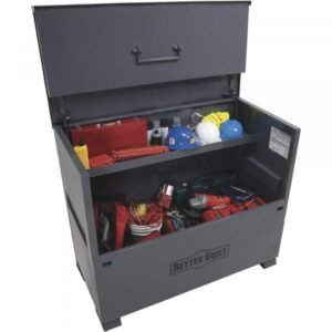 Better Built 2089-BB 60" Jobsite Piano Storage Chest, 30"D x 49"H, Gray