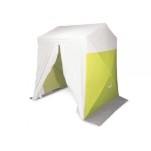 Allegro Deluxe Work Tent 9401-66 6x6ft White/Hi-Viz Lime
