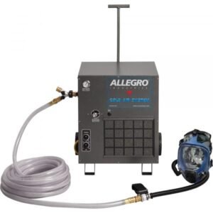 Allegro 9200-01CA Full Mask Cold Air Respirator System - 100in Hose