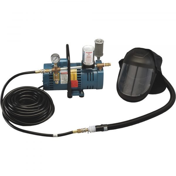 Allegro 9245-01 1-Worker Supplied Air Shield System - 1 Pump, 1 Hose