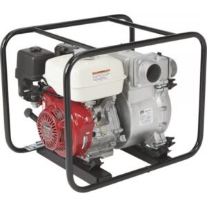 NorthStar 3in Cast Iron Full Trash Pump (21000 GPH, Honda GX240, 1-1/4in Solids)
