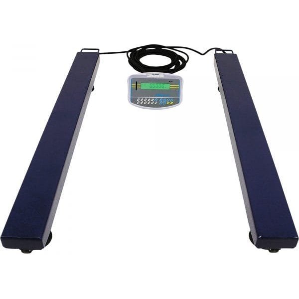 Adam Equipment AELP 1000 (GK) 2200 lb Pallet Beam Scale Set w/ LCD Indicator