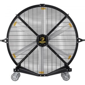 Big Ass F-BJ1-0601S34 Black Jack 72in Mobile Drum Fan (High-Volume Air)