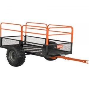 Agri-Fab 45-0554 Towable ATV/UTV Steel Mesh Convertible Cart 1500-Lb. Capacity