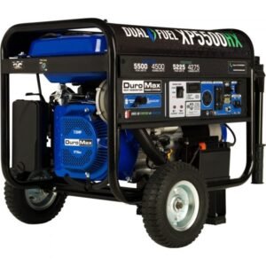 DuroMax XP5500HX Generator Dual Fuel 4500W CO Alert Electric Start