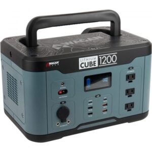 Wagan 8836 Lithium Cube 1200 Pure Sine Wave Power Station (1000W / 1350W)