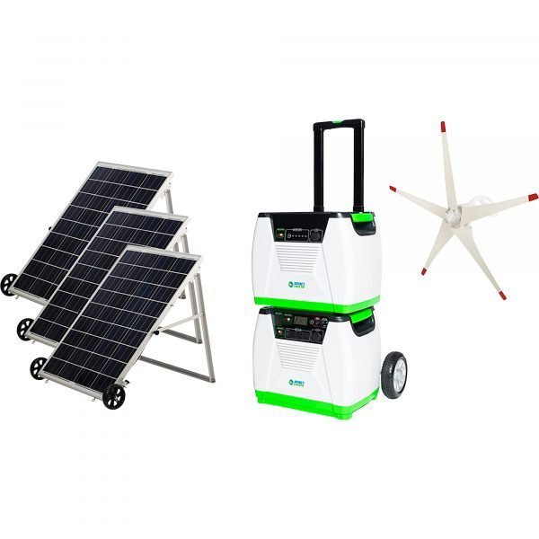 Nature Generator HKNGPTWE Platinum Solar/Wind Generator System (1800W)