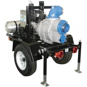 IPT 5581-IPT-96 6in Self-Priming Full Trash Pump (60000 GPH, Honda GX660)