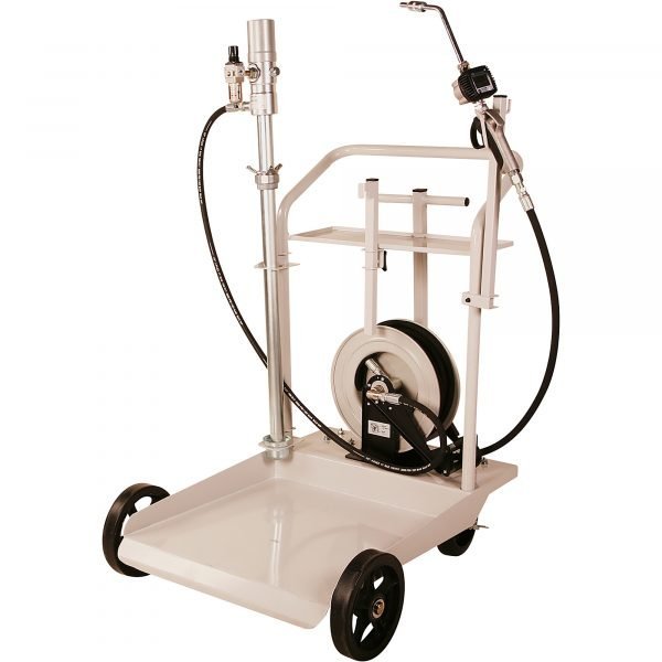 LiquiDynamics 20094-S32 Air-Operated Oil Transfer Cart 55-Gal Capacity