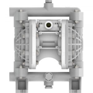 Versa-Matic E5PP2R259D 1/2in Double Diaphragm Pump 15 GPM Polypropylene/Buna Nitrile