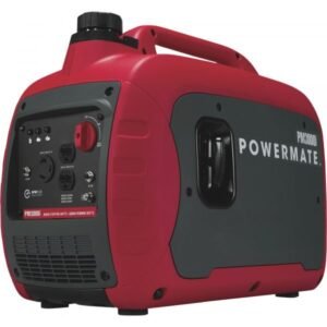 Powermate P0080601 Inverter Generator 3,000 Peak/2,300 Rated Watts CARB Compliant