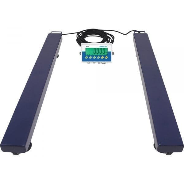 Adam Equipment AELP 1000 (AE 403) 4400 lb Pallet Beam Scale Set w/ Indicator (52.4in)