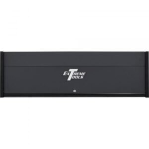 Extreme Tools RX722501HCMBBK 72" Power Workstation Hutch, 25"D, Matte Black