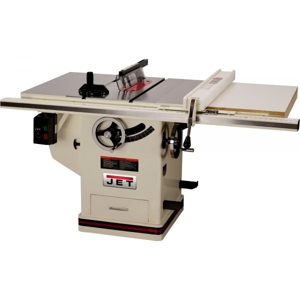 JET JTAS-10XL-DX Deluxe XACTASAW Table Saw - 10in