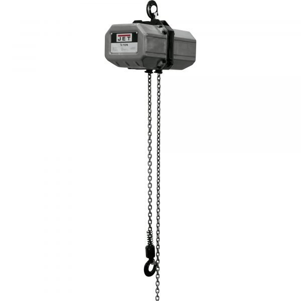 JET 1SS-1C-15 1 Ton Electric Chain Hoist, 15ft Lift, 1PH JET 1SS-1C-15 1 Ton Electric Chain Hoist, 15ft Lift, 1PH