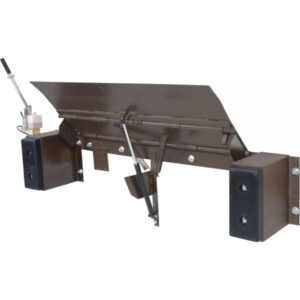 Vestil PP-2072 Hand Pump Hydraulic Dock Leveler (20,000lb, 72in Wide)