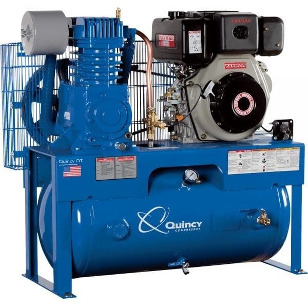 Quincy QT-7.5 D207Y30HC Air Compressor - Splash Lube