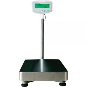 Adam Equipment 660 lb Floor Scale w/ Stainless Steel Platform & Large LCD Display