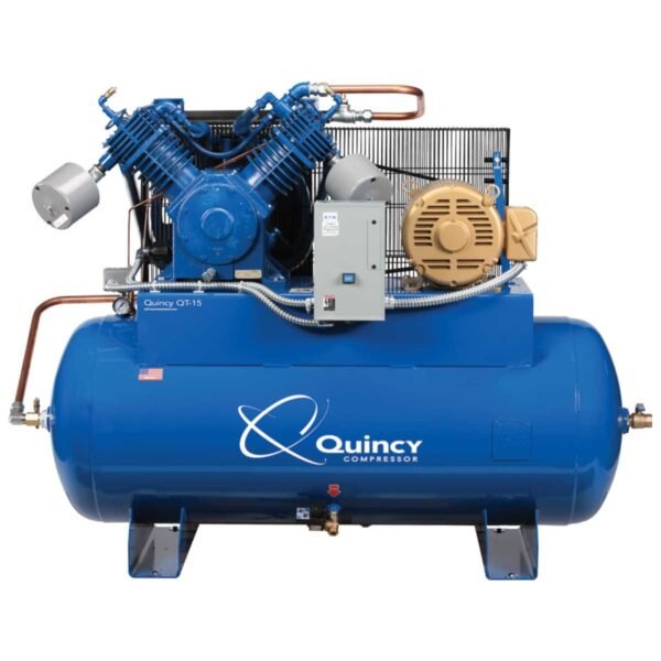 Quincy 2153DS12HCA23 Air Compressor - 15HP 120Gal