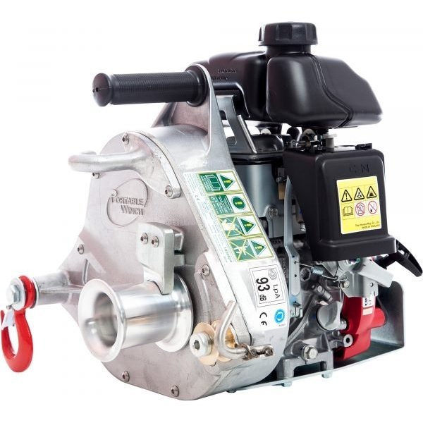 Portable Winch PCW5000-FK Forestry Capstan Winch Kit - 2200 Lb, 2.1 HP Honda