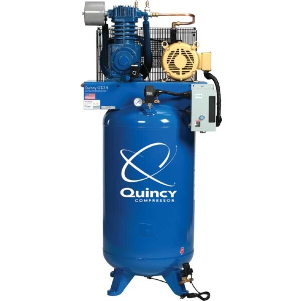 Quincy 253D80VCB20M Air Compressor - 5HP 80Gal
