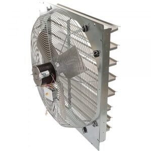 TPI CE-30-DS Direct Drive Exhaust Fan with Shutter (30in)