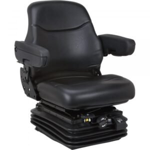 Sears 7810 Multi-Adjust Tractor Seat Multi-Purpose Mechanical Suspension Black