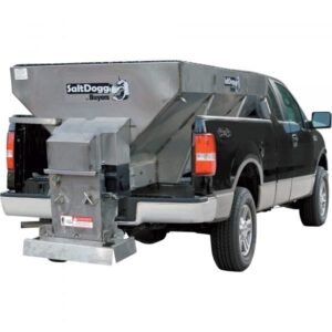 SaltDogg 1400601SS Electric SS Hopper Spreader - 2.0 Cu. Yd