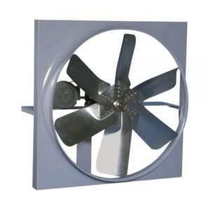 Canarm XB24CBS30100M 24in 3-Phase Belt Drive Exhaust Fan w/ Shutter (7207 CFM)