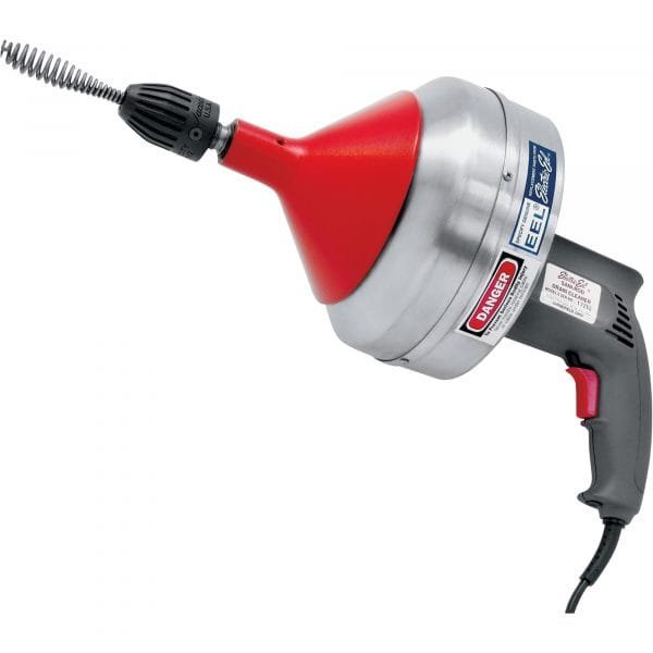 Electric Eel SK-3/8EIC25 25ft Handheld Drill-Powered Drain Cleaner