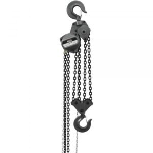 JET S90 Series Manual Chain Hoist, 10-Ton Capacity, 15 ft. Lift